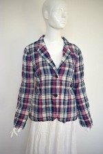 Giacca blazer a quadri ASPESI