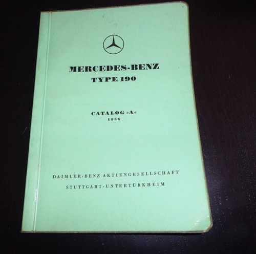 Catalogo ricambi mercedes w121 - mercedes,