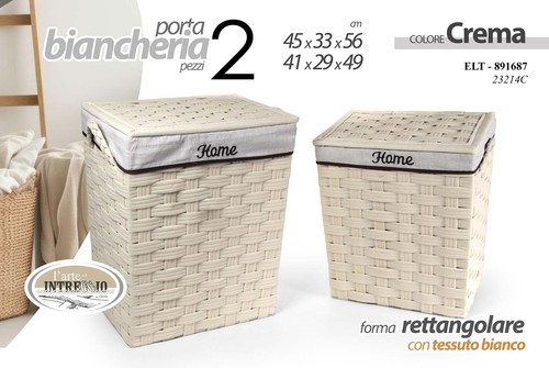 Ceste set portabiancheria - 2,