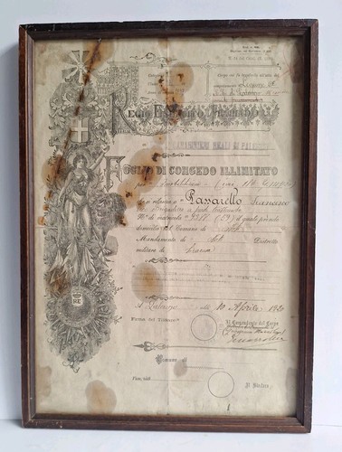 Militaria ww1 foglio - ww1,