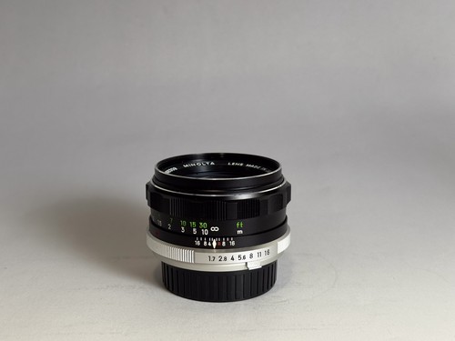 Minolta rokkor 7 55mm - pf, f1.7