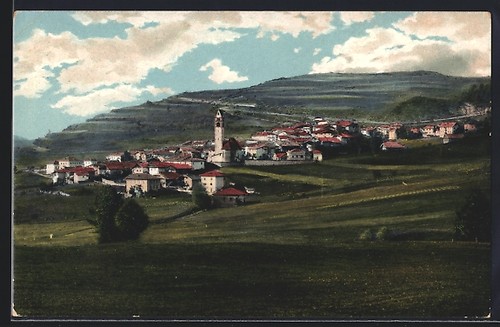 Cartolina carano val di - /,