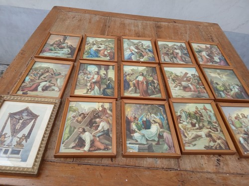 Stazioni via crucis 1 - 14, +