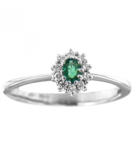 Anello solitario davite - anello,