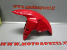 YAMAHA R1 2002-2003 PARAFANGO ANTERIORE USATO ROSSO ORIGINALE FRONT FENDER