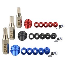 Tiro con l'arco Peep Sight cappuccio 37/45 gradi lente arco composto visiere 7 kit