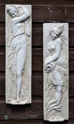Pair classical wall plaques