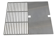 GRIGLIA ACCIAIO INOX + PIASTRA