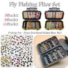 30-114Pcs/Box Fly Fishing