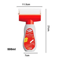 RULLO CON PITTURA PER MURO
