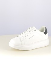 Sneakers stringate uomo bianco