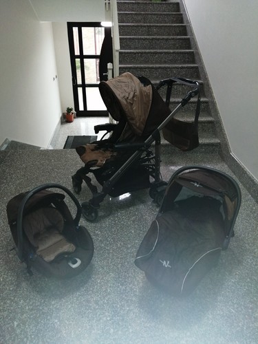 Trio passeggino neonato usati - neonato,