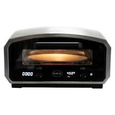 R.G.V. Forno Elettrico per Pizza fino a 450 °C Argento 111370 Vulcano