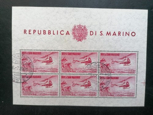 San marino 1961 foglietto - 1961,