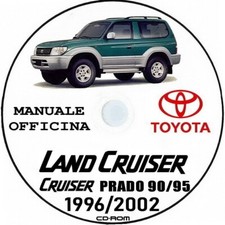Manuale Officina TOYOTA LAND CRUISER PRADO 90/95 CD-ROM in Italiano