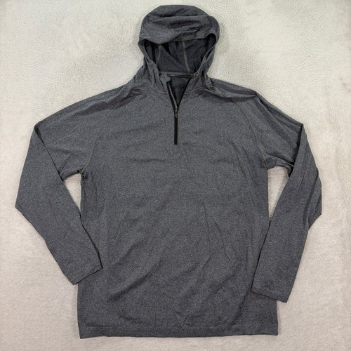 Felpa con cappuccio mezza zip