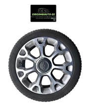 Cerchio In Lega Con Gomma 225/45/17 Fiat 500L Trekking Anno 2017 Cod 735579512