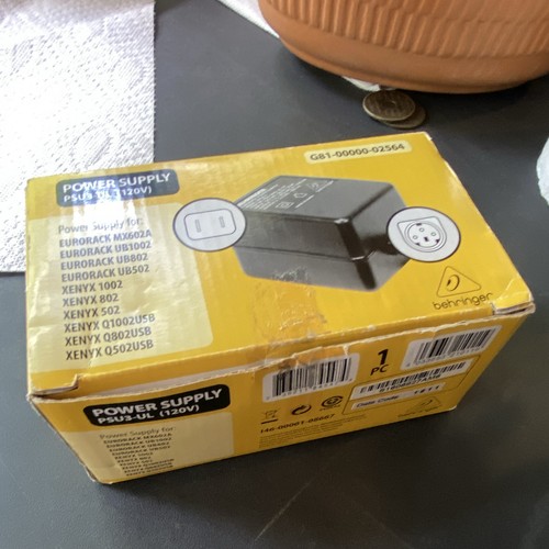 Behringer psu3 adattatore - psu3-ul,
