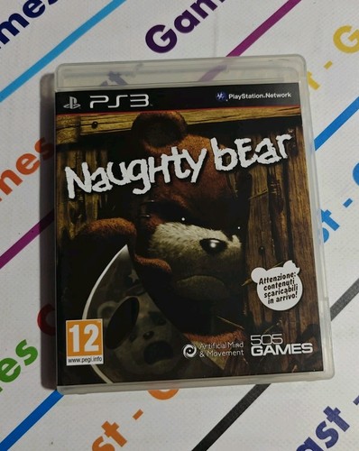 Ps3 naughty bear playstation - ps3, 3