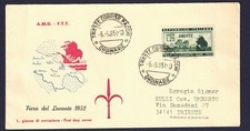1952 FDC ITALIA TRIESTE ZONA A