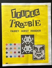 Invader, Obey, Hirst - Triple