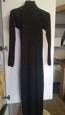 vestito lungo con coprispalle