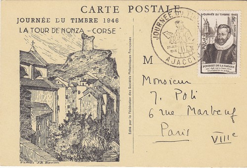 0754 fdc carte - 0754,