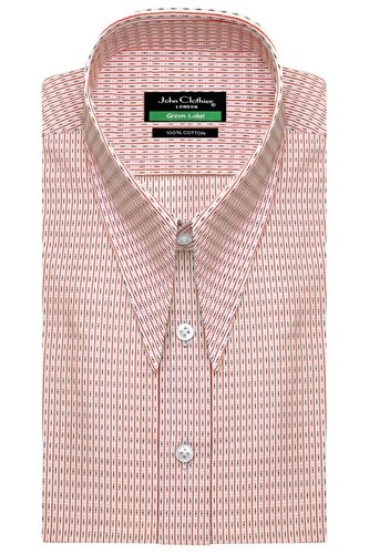 Camicia uomo rossa nera