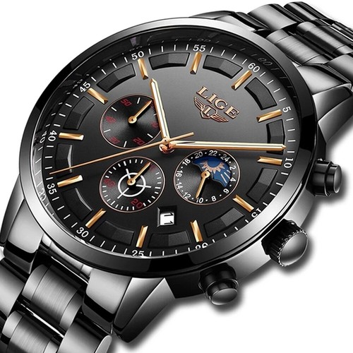 Lige orologi uomo acciaio - uomo,