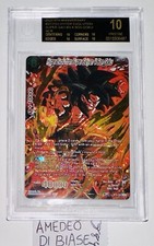 ?BGS 10 BLACK PRISTINE HYPER EVOLUTION SUPER SAIYAN 4 SON GOKU BT3-123 SCR 5th