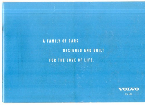 Volvo range 2000 2001 brochure - 2000-2001,