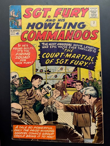 Sgt fury and his - fury, howling