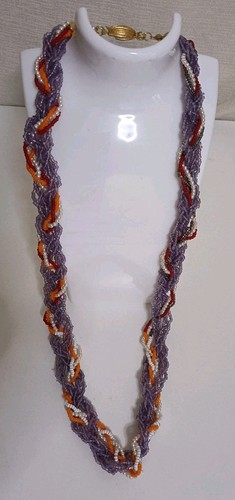Collana vintage torchon anni - vintage,