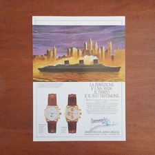 1988 Eberhard Navymaster / Champion - Original AD Advertising Pubblicità Vintage