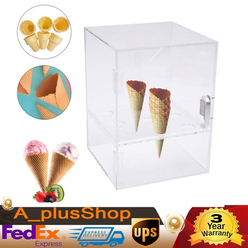 Ice cream cone display - cream, display/storage