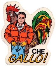 CHE GALLO! Adesivo PANOZ (10 x