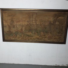 Arazzo da parete grande vintage Anni 70