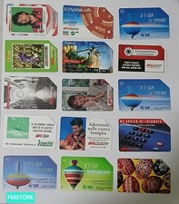 Set 15 schede telefoniche Sip