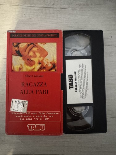 Vhs ragazza alla pari film - vhs,