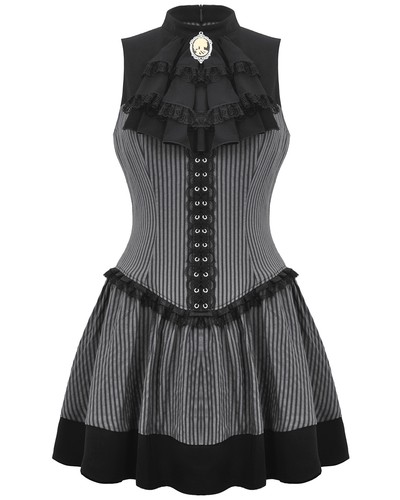 Abito mini pinstripe - abito,