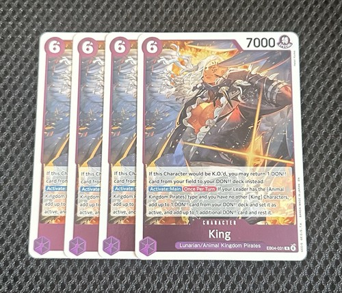 One piece king foil eb04 - -,
