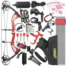 40-75 libbre arco composto CNC 350 fps tiro con l'arco adulto caccia tiro con freccia RH LH