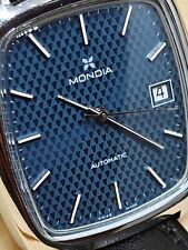 orologio Mondia by Zenith, tonneau rettangolare - automatic - blu