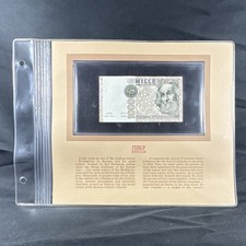 Italy 1000 Lire Banknote Banca