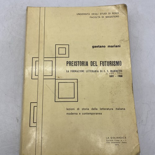 Gaetano mariani preistoria - mariani,