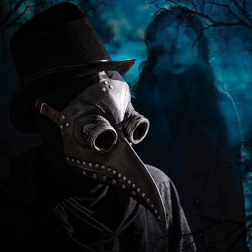 Maschera horror halloween - maschera,