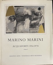 Marino Marini Acquaforti 1914