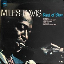 MILES DAVIS Kind Of Blue LP 1967 Stereo France Jazz John COLTRANE