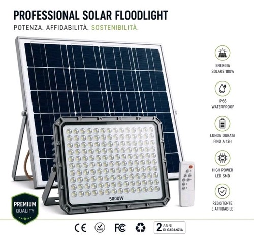 Faro led solare - led,