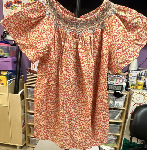 Blusa monnalisa bambina rossa - blusa,